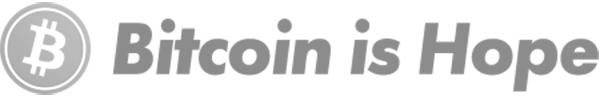 bitcoin is hope logo
